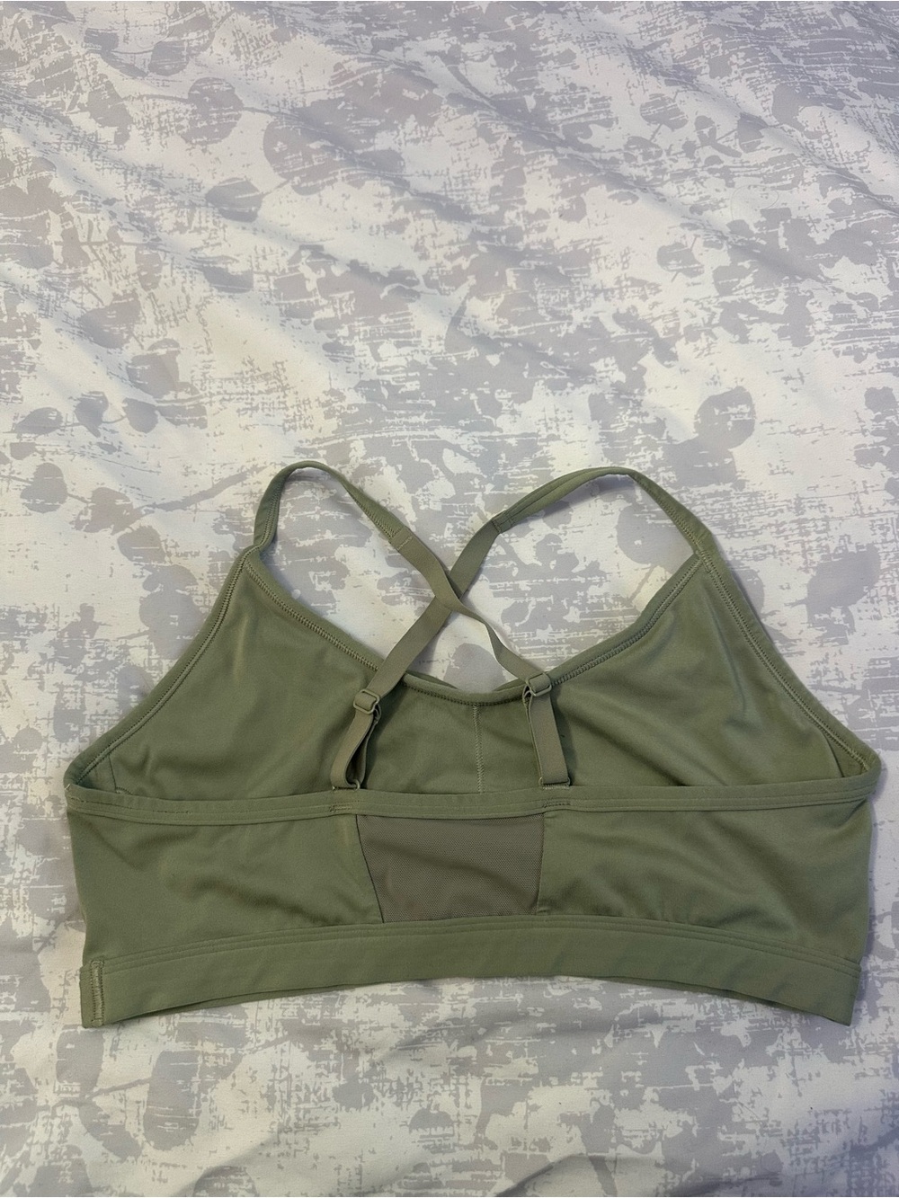 Gymshark Olive Green Strappy Sports Bra